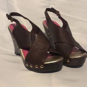 Lilly Pulitzer Brown Sandal